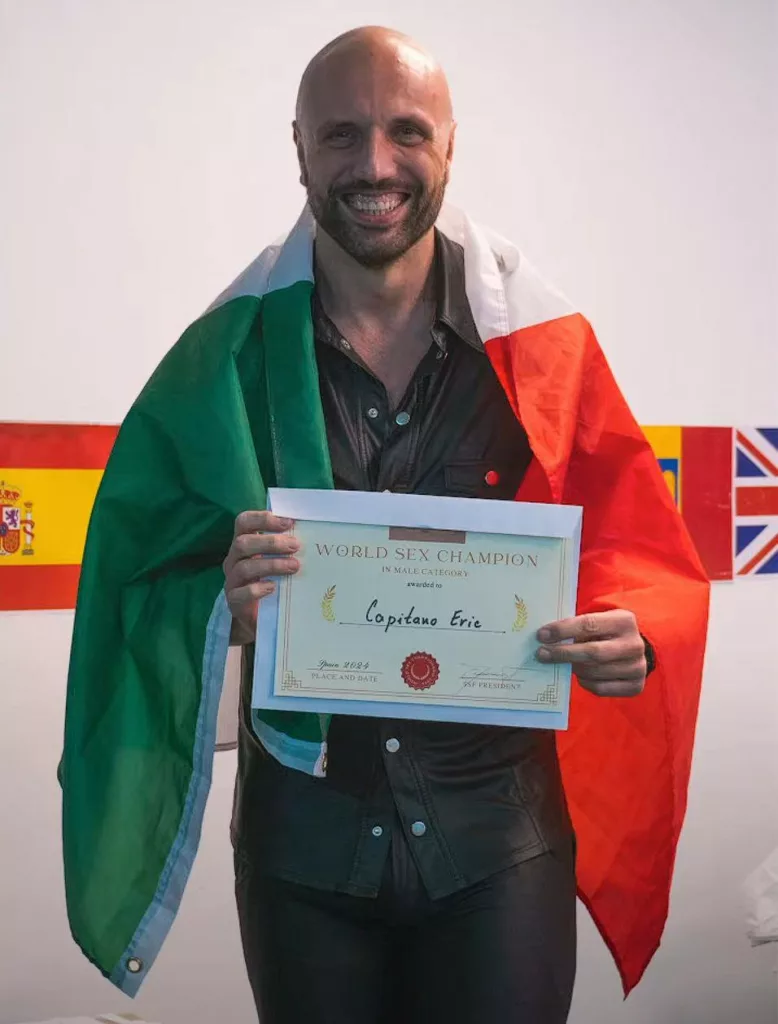 Чемпион мира по сексу Эрик Капитано